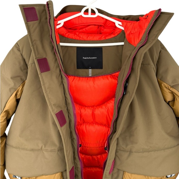 NWT Peak Performance INFUSION HELIUM DOWN PARKA WOMEN Size Small - 700 Duck Fill - Picture 4 of 16